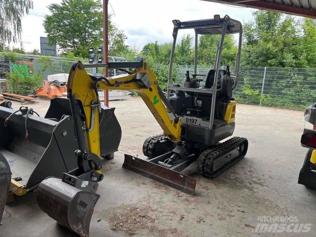 Wacker Neuson EZ17e Paletli ekskavatörler