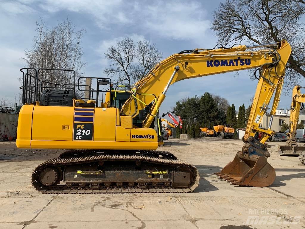 Komatsu PC 210 LC-11 Paletli ekskavatörler