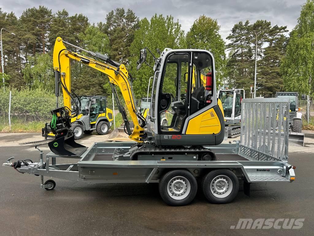 Wacker Neuson ET20 Mini ekskavatörler, 7 tona dek