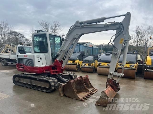 Takeuchi TB 250 Mini ekskavatörler, 7 tona dek