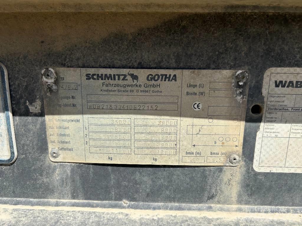 Schmitz SKI 24 Damperli çekiciler