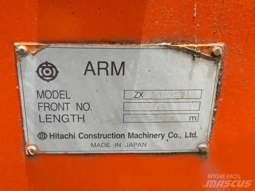 Hitachi Lepelsteel Bomlar ve kollar
