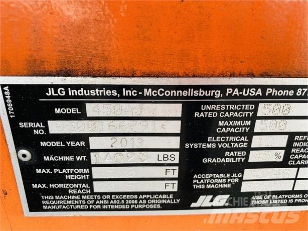 JLG 450 AJ Körüklü personel platformları