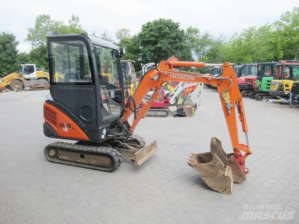 Hitachi ZX 18-3 CLR Mini ekskavatörler, 7 tona dek