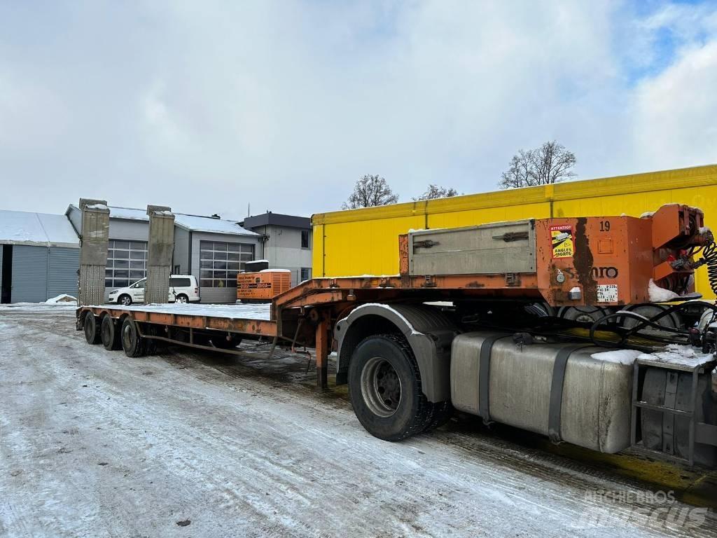Samro S355EA Low loader yari çekiciler
