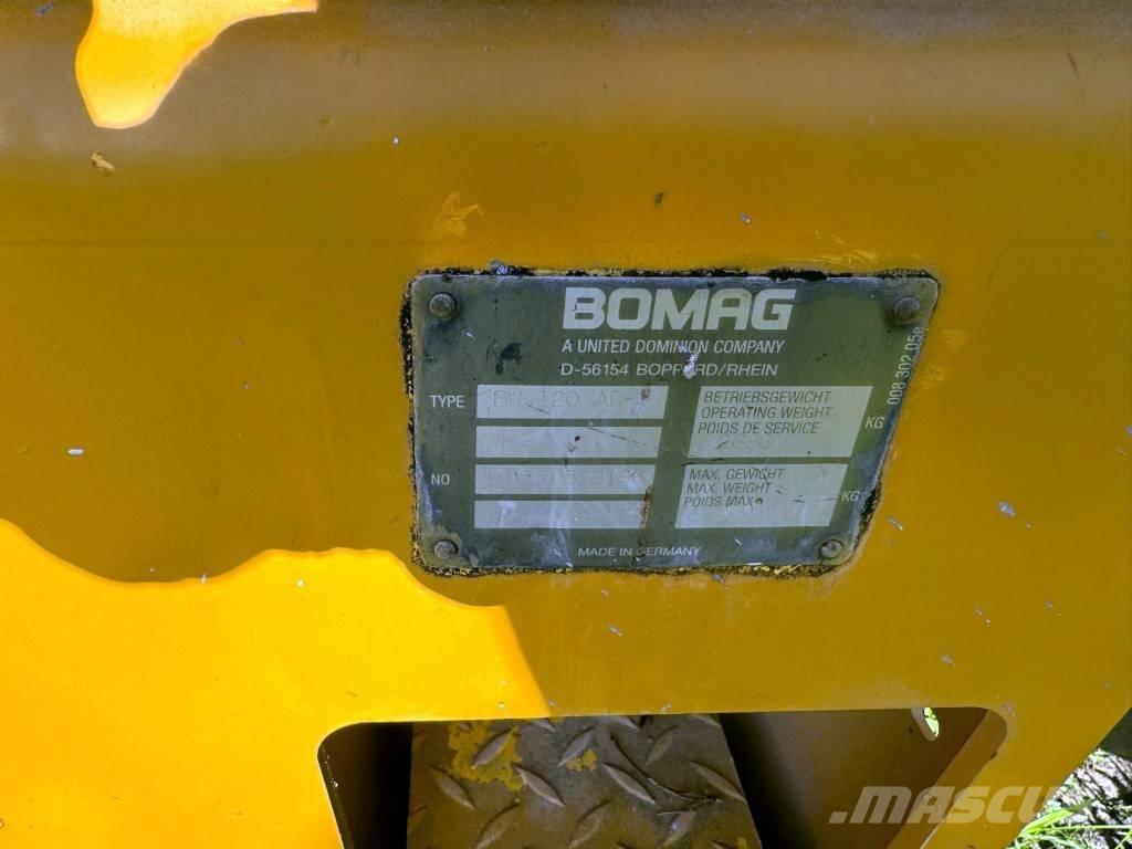 Bomag BW 120 AD-3 Çift tamburlu silindirler