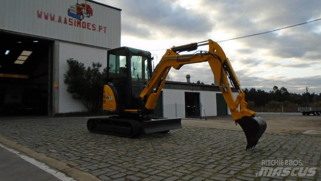 Yanmar Vio 33 U Mini ekskavatörler, 7 tona dek