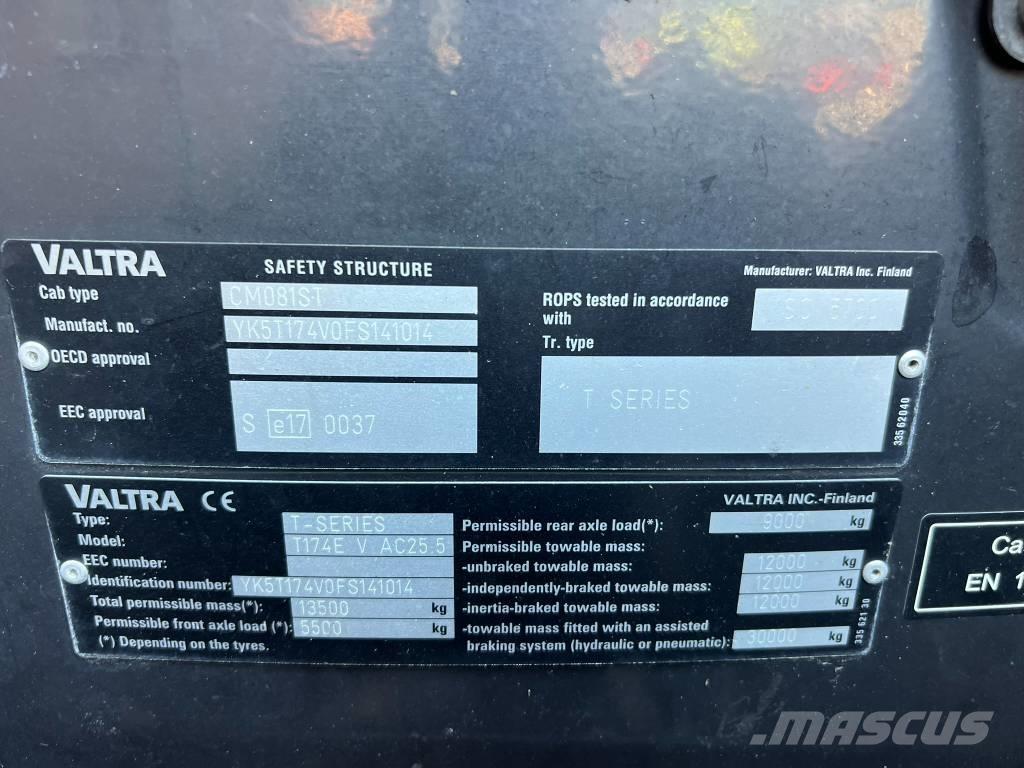 Valtra T 174 Versu Traktörler