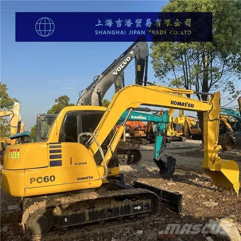 Komatsu PC 60 Paletli ekskavatörler