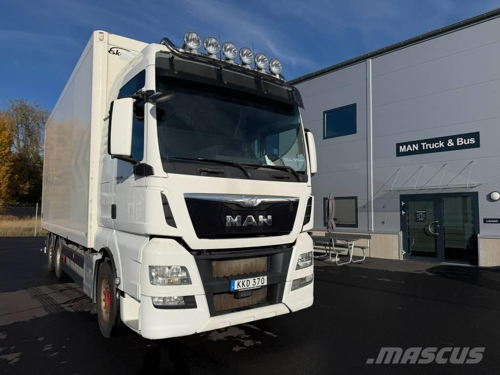 MAN TGX 26.480 6x2 Kapali kasa kamyonlar