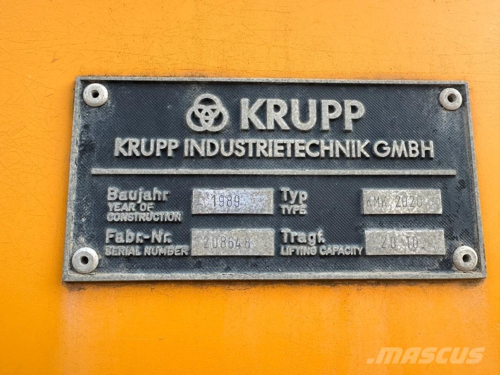 Krupp KMK 2020 Yol-Arazi Tipi Vinçler (AT)