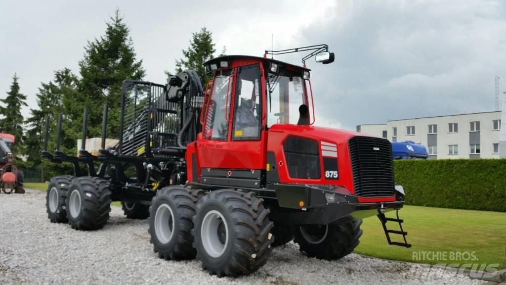 Komatsu 875 Tomruk yükleyici traktörler