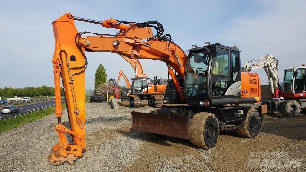 Hitachi ZX140W-5B Lastik tekerli ekskavatörler