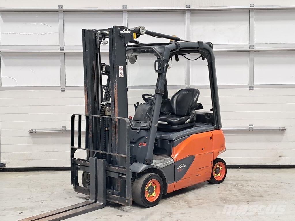 Linde E16P-02 Elektrikli forkliftler