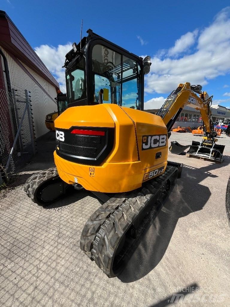 JCB 50 Z-2 Omg Lev! Mini ekskavatörler, 7 tona dek