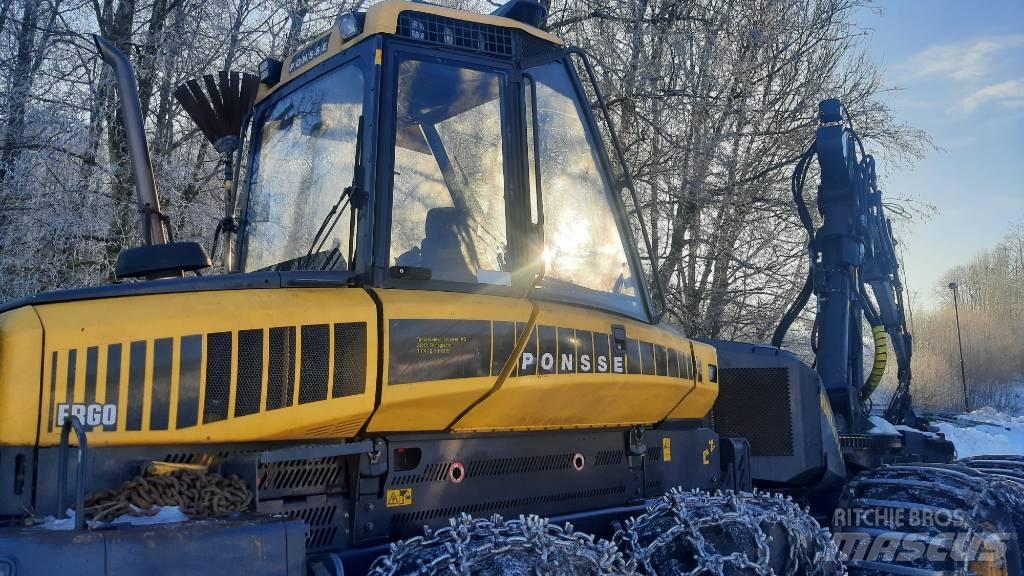 Ponsse ERGO 8W Biçerdöverler
