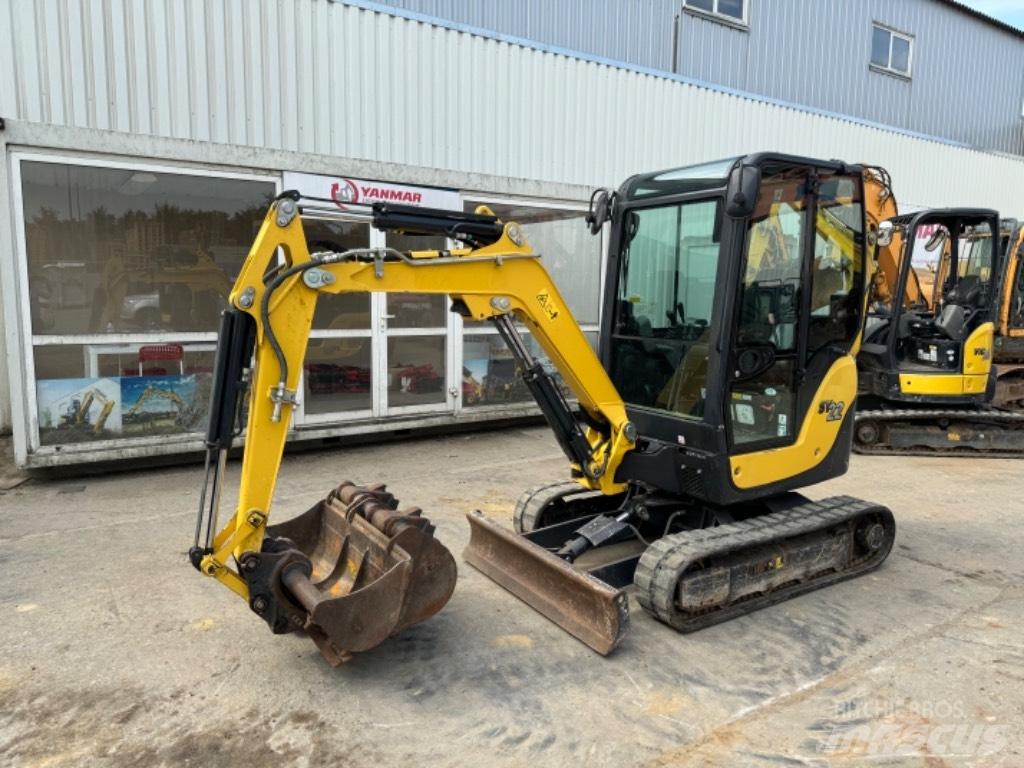 Yanmar SV22 (02517) Mini ekskavatörler, 7 tona dek