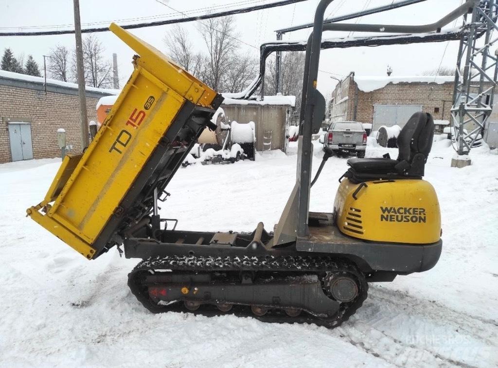 Wacker Neuson TD 15 Belden kirma kamyonlar