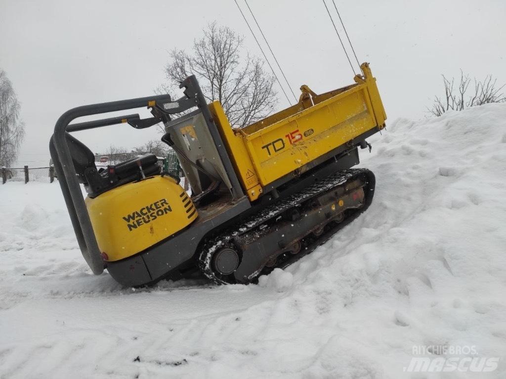 Wacker Neuson TD 15 Belden kirma kamyonlar