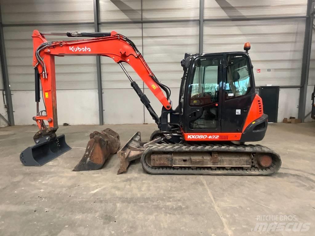 Kubota KX 080-4 A 2 Midi ekskavatörler 7 - 12 t