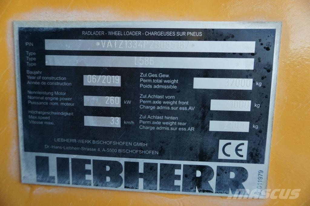 Liebherr 586 xpower Tekerlekli yükleyiciler