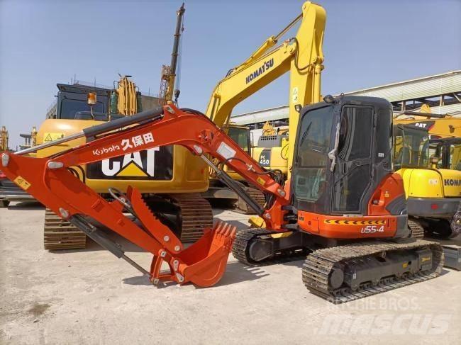 Kubota U 55-4 Mini ekskavatörler, 7 tona dek