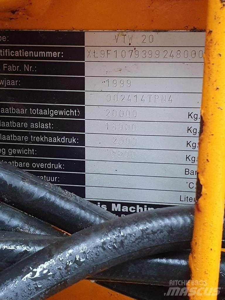 Veenhuis VTW 20 Gübre dagitma tankerleri
