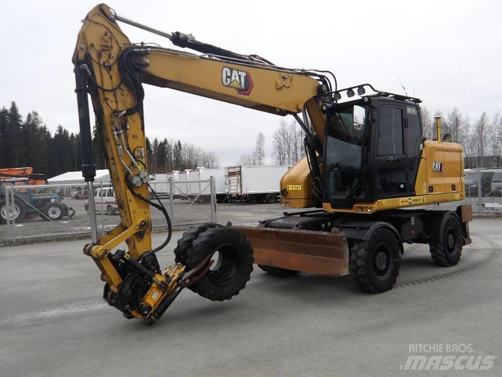CAT M 318 Lastik tekerli ekskavatörler