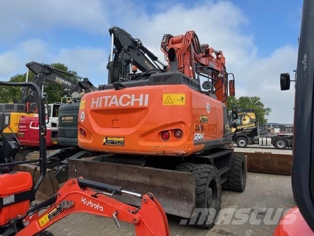 Hitachi ZX 170 W Lastik tekerli ekskavatörler
