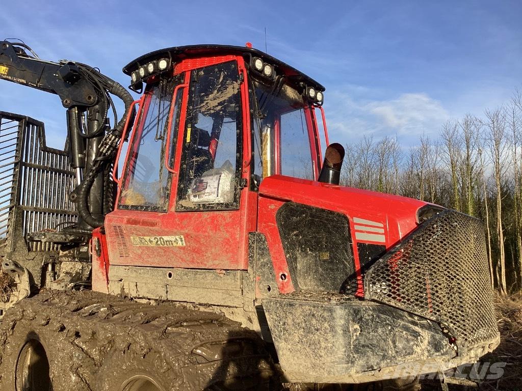 Komatsu 845 Tomruk yükleyici traktörler