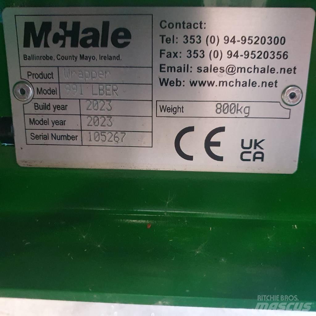 McHale 991 LBER Balya sarma makinalari