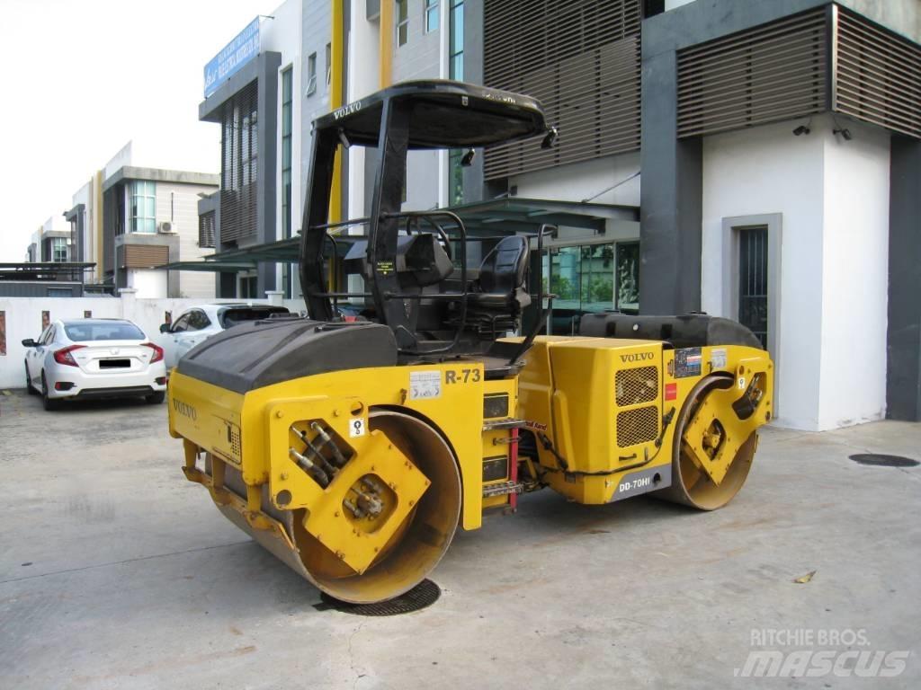 Volvo DD 70 Çift tamburlu silindirler