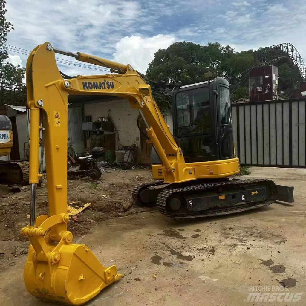 Komatsu PC 55 Mini ekskavatörler, 7 tona dek