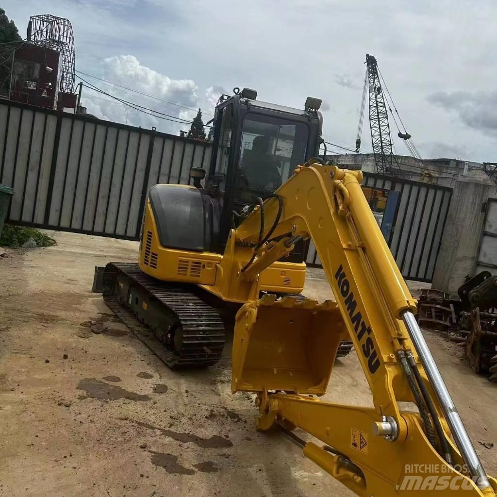 Komatsu PC 55 Mini ekskavatörler, 7 tona dek