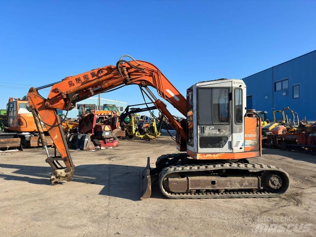 Hitachi EX 60 URG Mini ekskavatörler, 7 tona dek