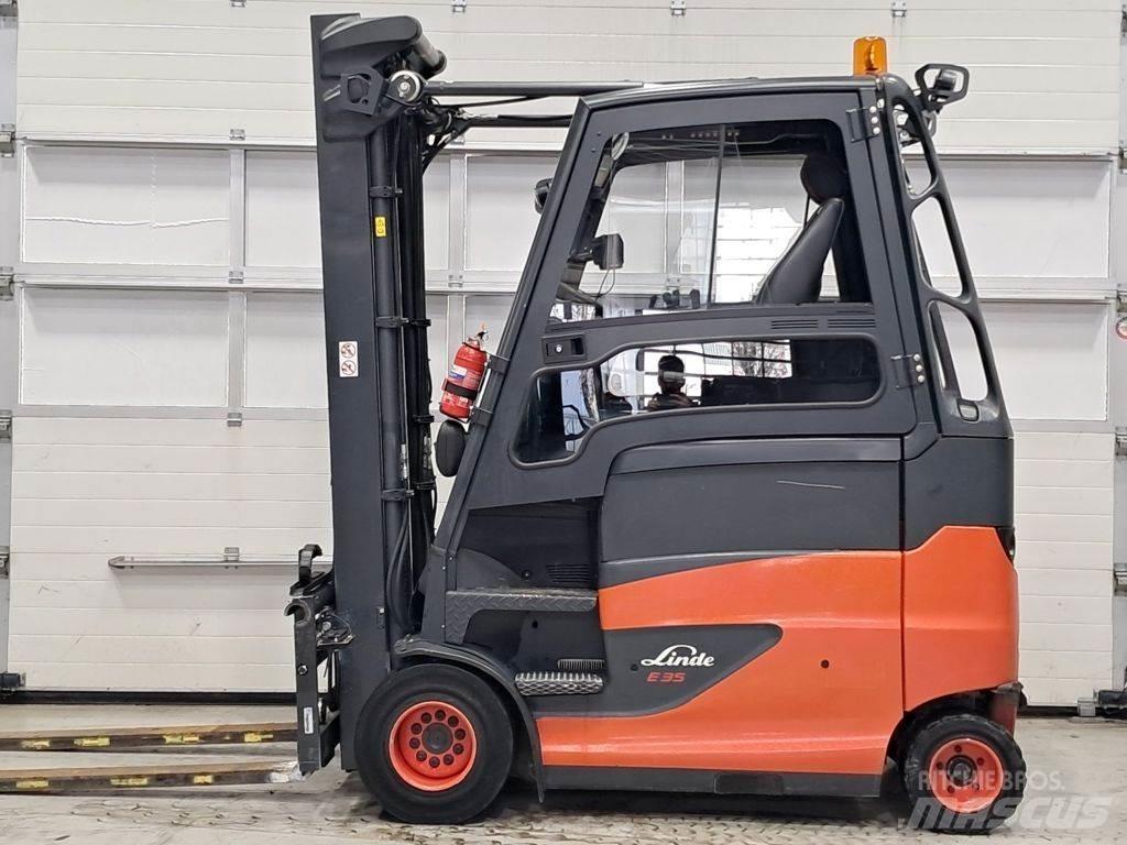 Linde E35HL-01 Elektrikli forkliftler