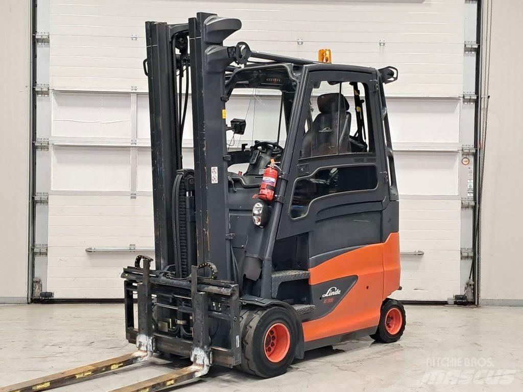 Linde E35HL-01 Elektrikli forkliftler