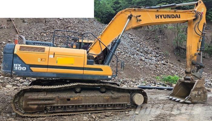 Hyundai HX 300 Paletli ekskavatörler