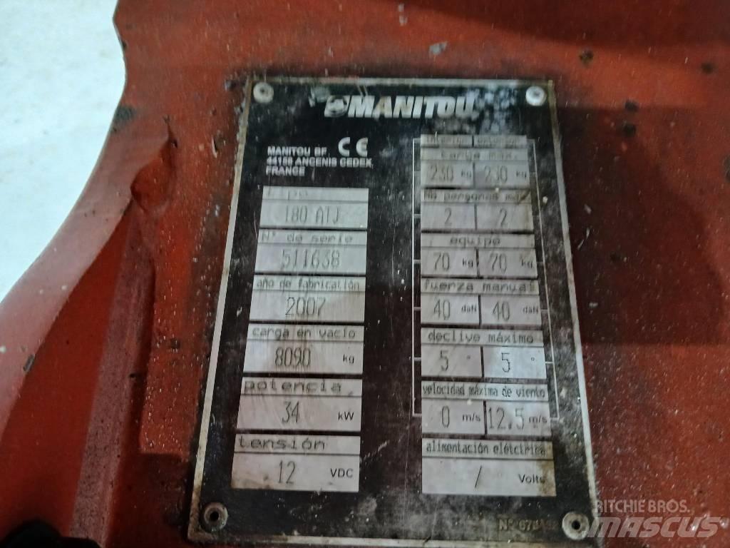 Manitou 180ATJ Körüklü personel platformları