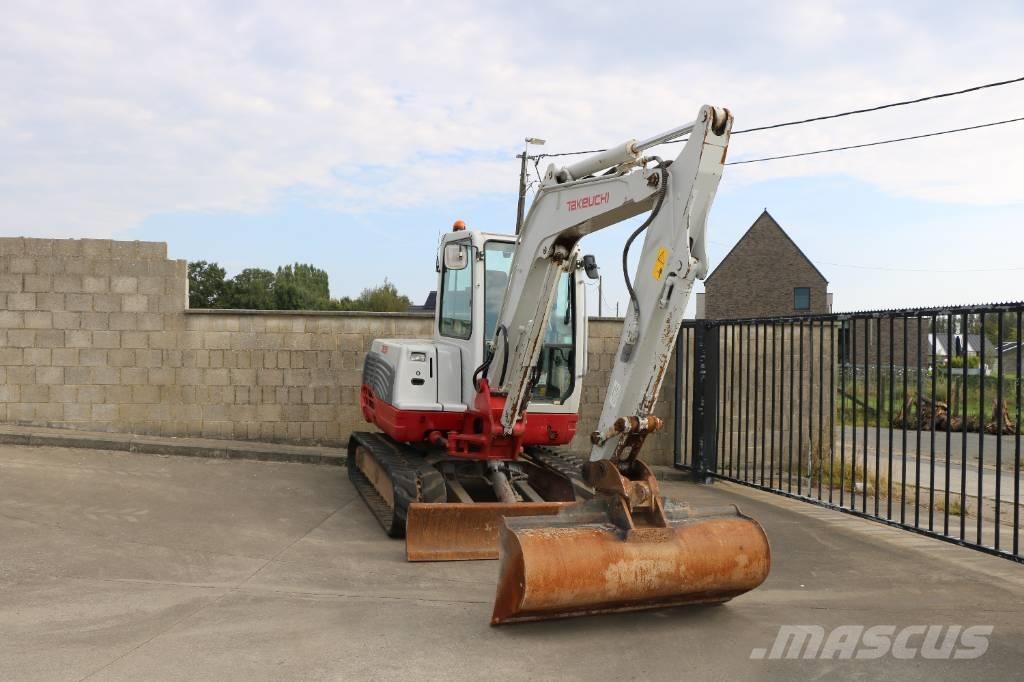 Takeuchi TB 250 Mini ekskavatörler, 7 tona dek