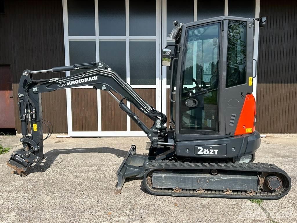 Eurocomach 28ZT Mini ekskavatörler, 7 tona dek
