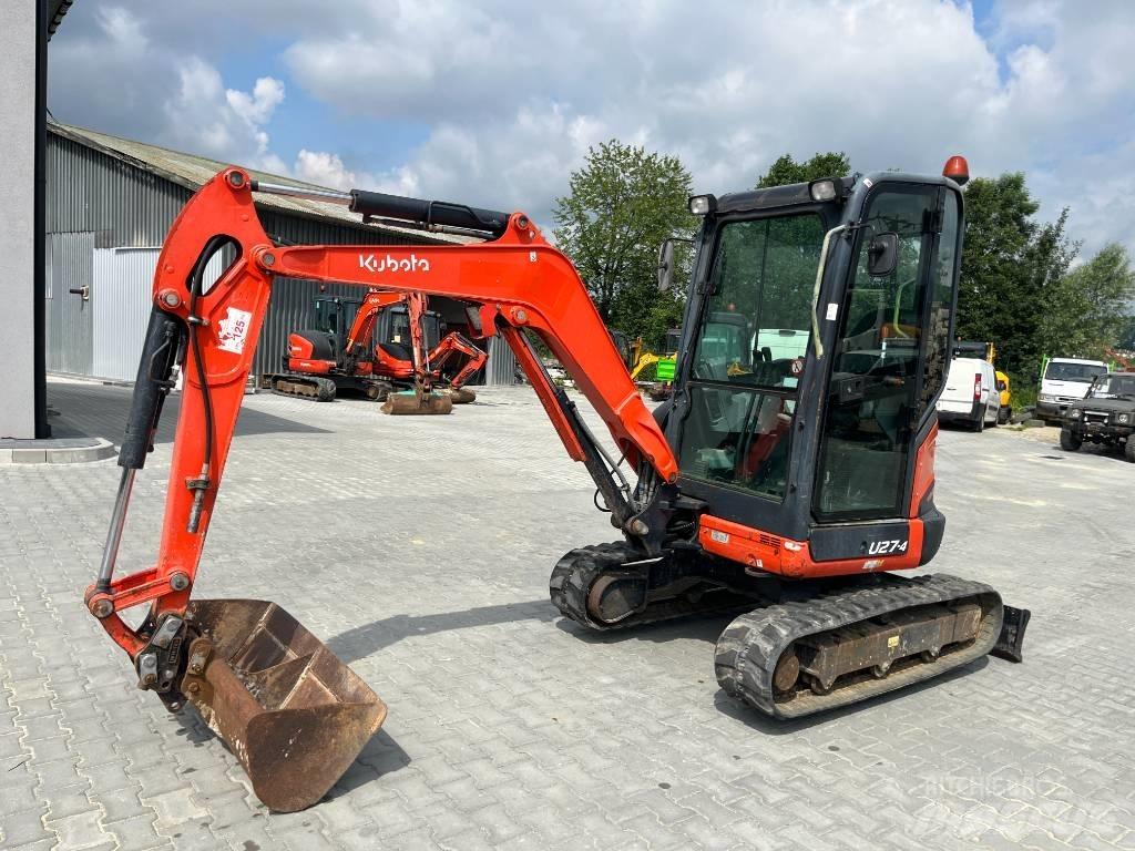 Kubota U 27-4 Mini ekskavatörler, 7 tona dek