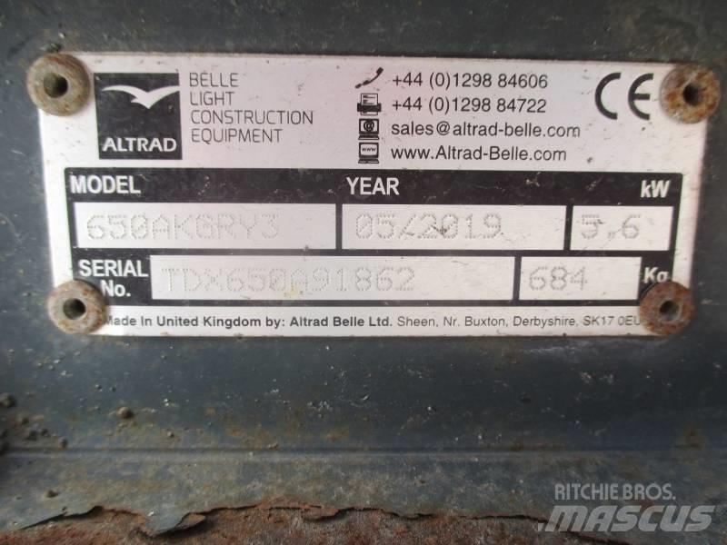 Altrad TDX650A Diğer silindirler