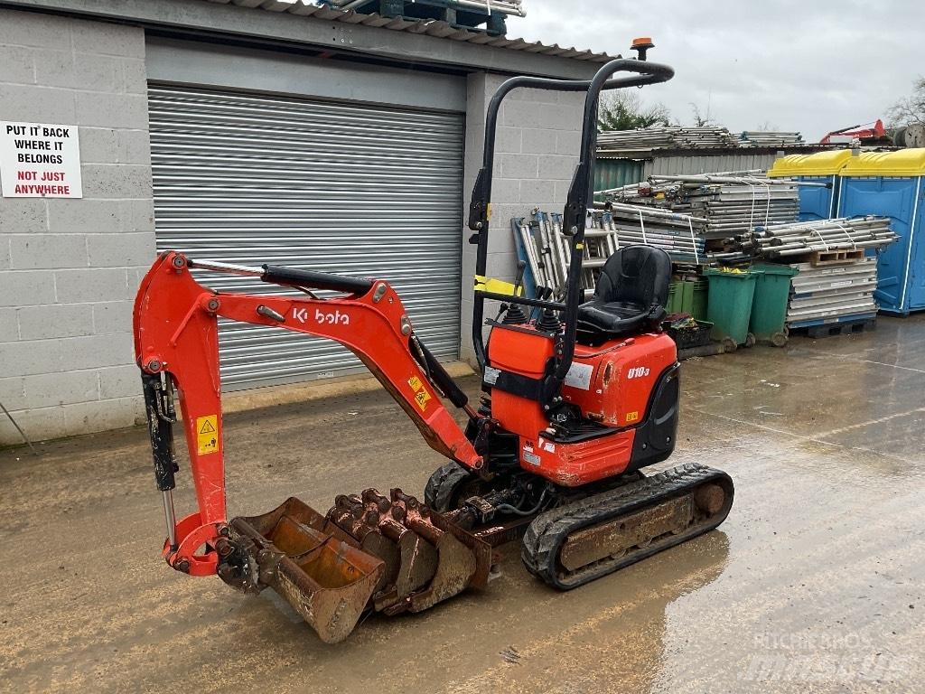 Kubota U 10 Mini ekskavatörler, 7 tona dek