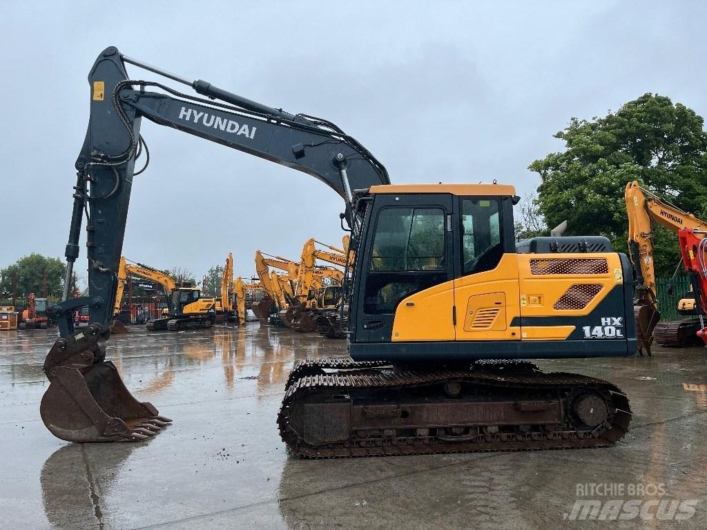 Hyundai HX140L Paletli ekskavatörler