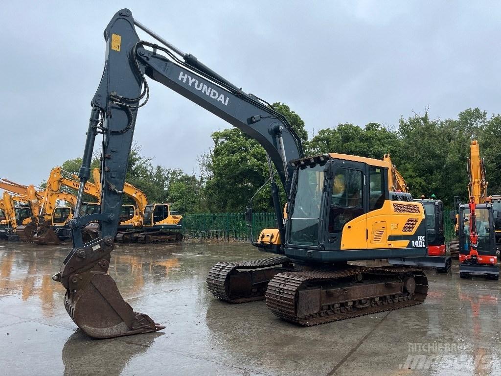 Hyundai HX140L Paletli ekskavatörler