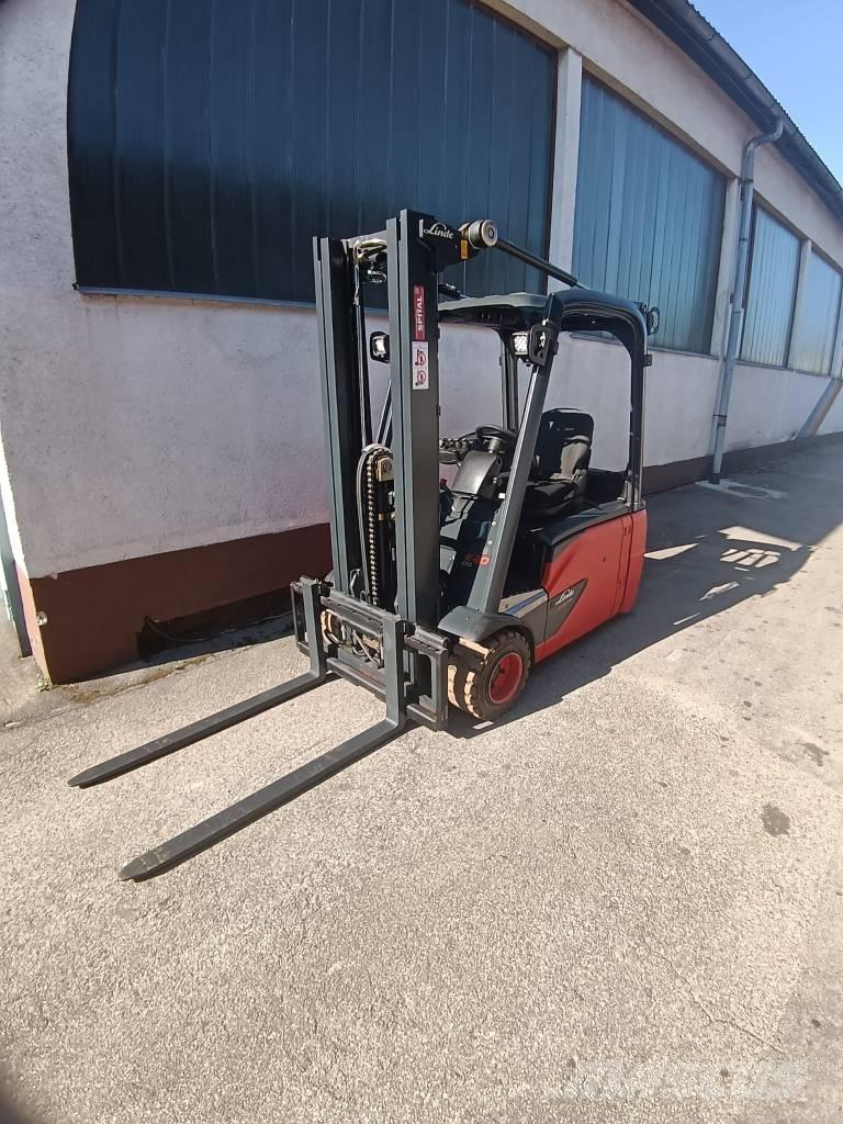Linde E 16 H Elektrikli forkliftler