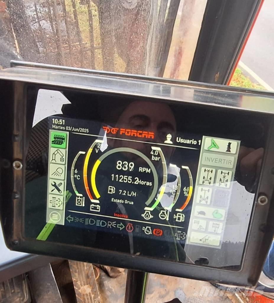 Forcar F180 Tomruk yükleyici traktörler