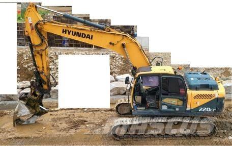 Hyundai Robex 220 LC Paletli ekskavatörler