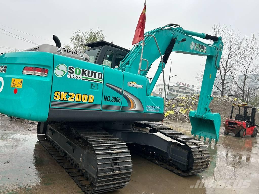 Kobelco SK200D Paletli ekskavatörler
